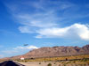 An F-15E and an F-16 on final approach at Nellis AFB.  Sweet.