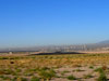 Nellis AFB's runway points directly at the Strip.  Cool, eh?